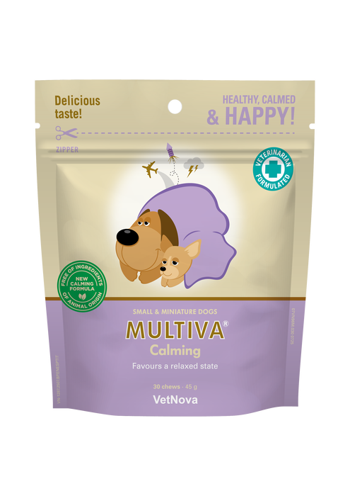Vetnova Multiva Calming Dog Small & Miniature 30 Chews Vetnova Multiva Calming Dog Small & Miniature 30 Chews