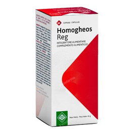 GHEOS Reg 750Mg 60 Cap. Homogheos Reg con Folato, Vitamina B12, B6, C, Zinc, Cobre y Betaína para Reducir Cansancio y Fatiga