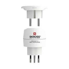 Skross Combo World to Switzerland Adapter-Set 1.500273C-E Blanco