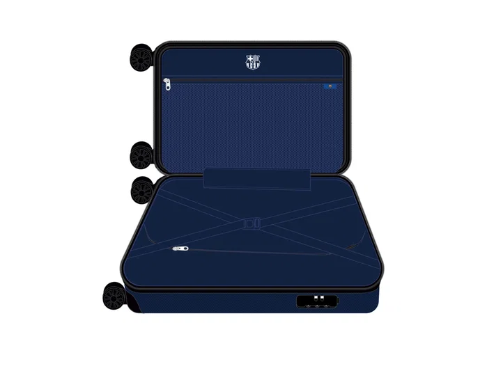 Safta Trolley de cabina 20 pulgadas F.C. Barcelona