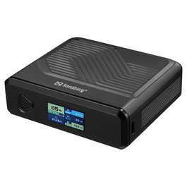 SANDBERG Travel Induktive Power Bank 5 / 9 / 12 / 15 / 20 V (421-25)