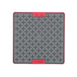 Lickimat Comedero Antiestrés Buddy Tuff Rojo para Gato