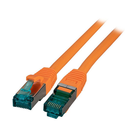 EFB Elektronik MK6001.5O Patchkabel RJ45 Cat.6A S/FTP 5m Naranja