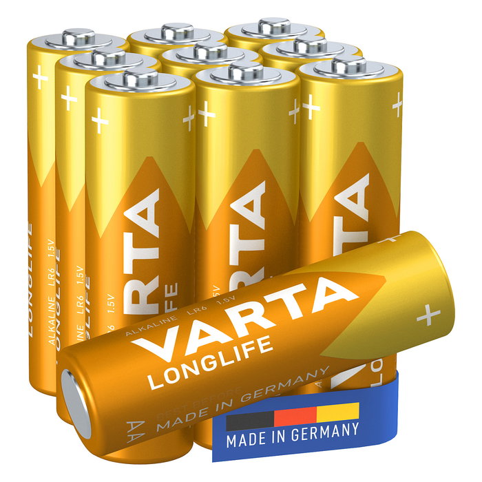 VARTA LONGLIFE AA PACK 10 4106101761 VARTA LONGLIFE AA PACK 10 4106101761