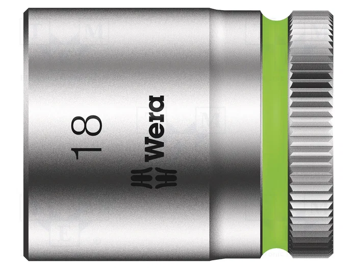WERA Vaso Zyklop HEX 18mm 3/8 pulg. 6 puntas WERA Vaso Zyklop HEX 18mm 3/8 pulg. 6 puntas