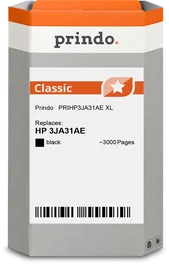 Prindo PRIHP3JA31AE Classic XL Cartucho de Tinta Negro