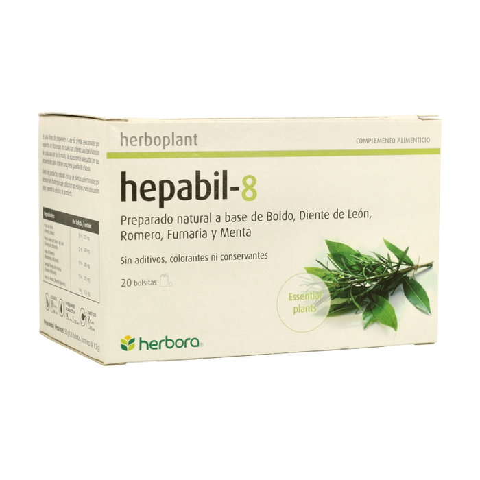 Herbora Hepabil Infusión Hepática 20 Sobres Herbora Hepabil Infusión Hepática 20 Sobres