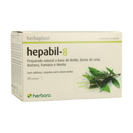 Herbora Infusión Herboplant Hepabil 8 de 20 bolsitas