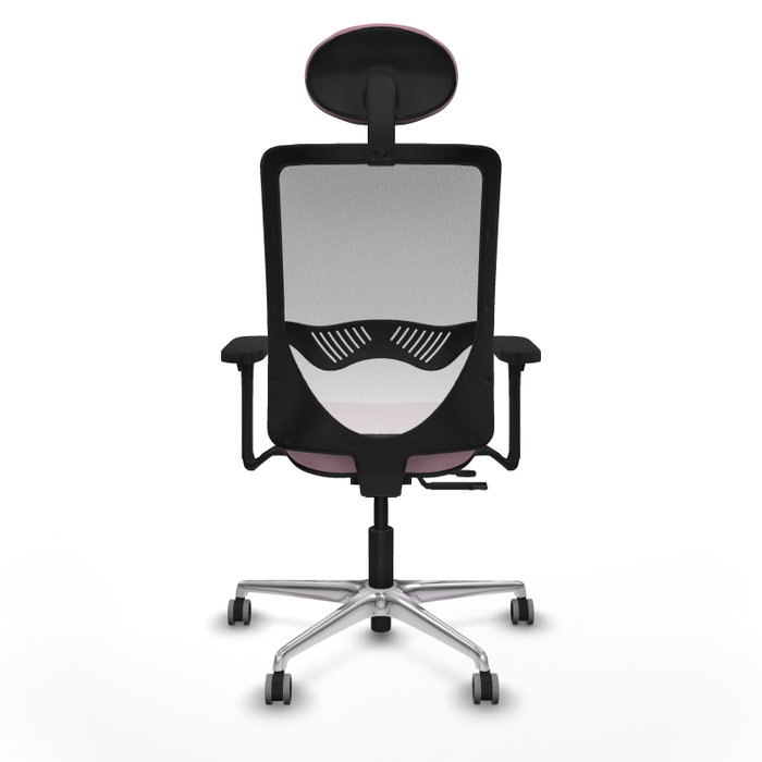 PIQUERAS Y CRESPO Silla de oficina Zulema Rosa y Blanca PIQUERAS Y CRESPO Silla de oficina Zulema Rosa y Blanca