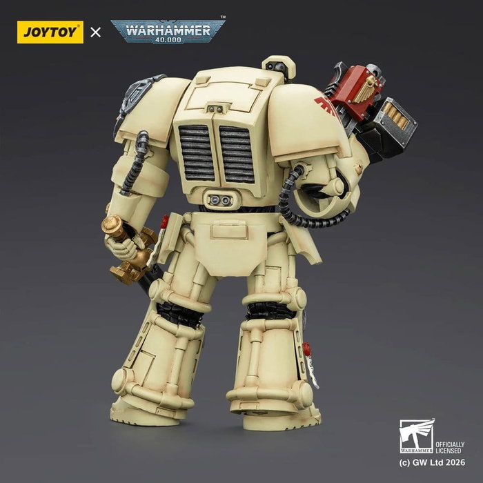 Joy Toy (CN) Warhammer 40,000 Figura Dark Angels Deathwing Terminator con Power Sword y Storm Bolter