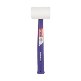 Workpro Maza de goma blanca 450 g