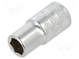 STAHLWILLE Llave de vaso de 6mm, 1/4 pulg., 6 ángulos