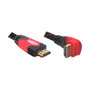 DeLOCK Cable HDMI de 2 m con conectores tipo A y contactos chapados en oro