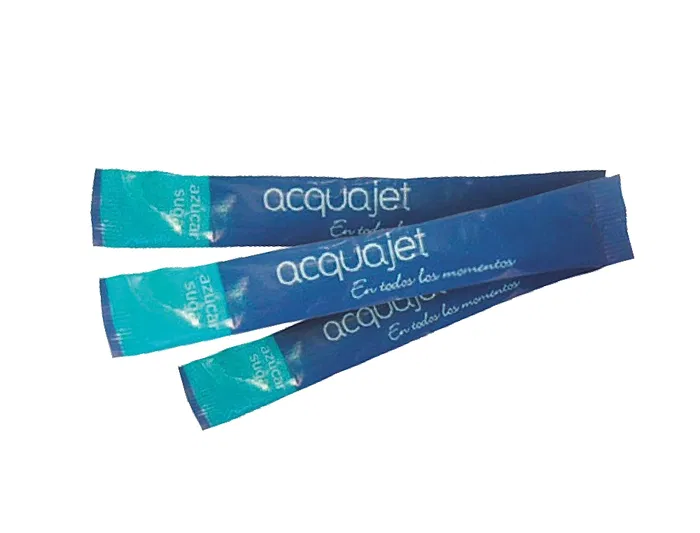 Acquajet Azucar Blanca con Paletina en Sobres de 7gr - Envase de 50 Unidades Acquajet Azucar Blanca con Paletina en Sobres de 7gr - Envase de 50 Unidades