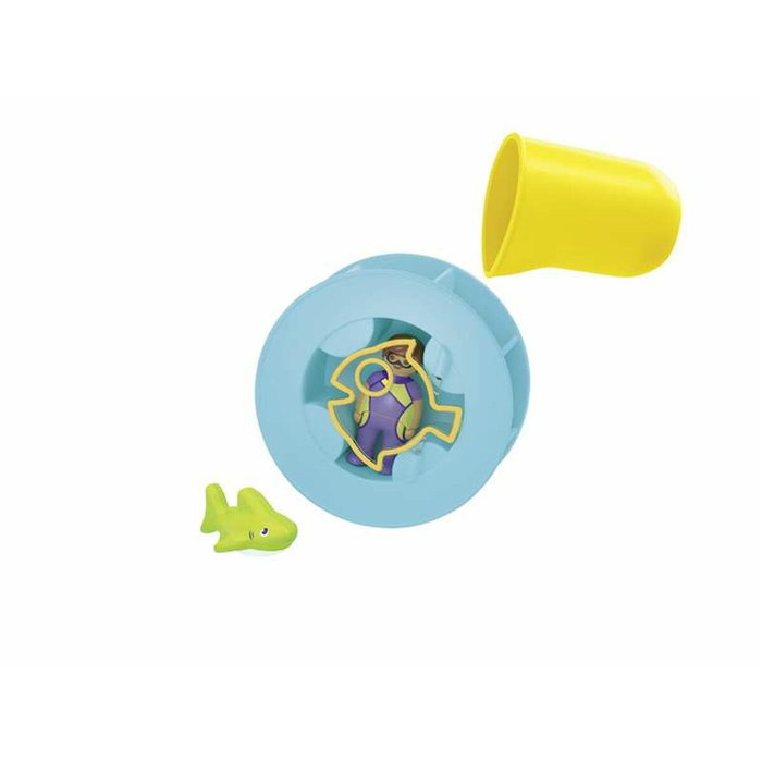 Playmobil Junior Aqua Rueda de Agua con Bebé Tiburón 71688