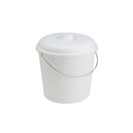 Fervik ECO Cubo de Basura 33 cm Diámetro x 35 cm Alto, 17 Litros, Plástico, Cocina