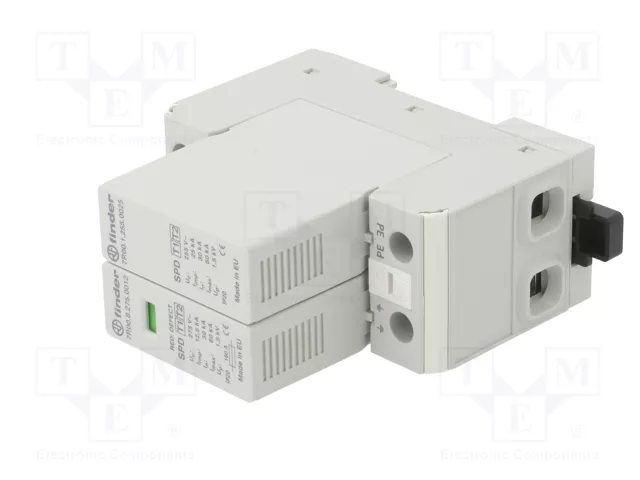FINDER Limitador de sobretensiones Tipo 1+2 1+NPE 50kA