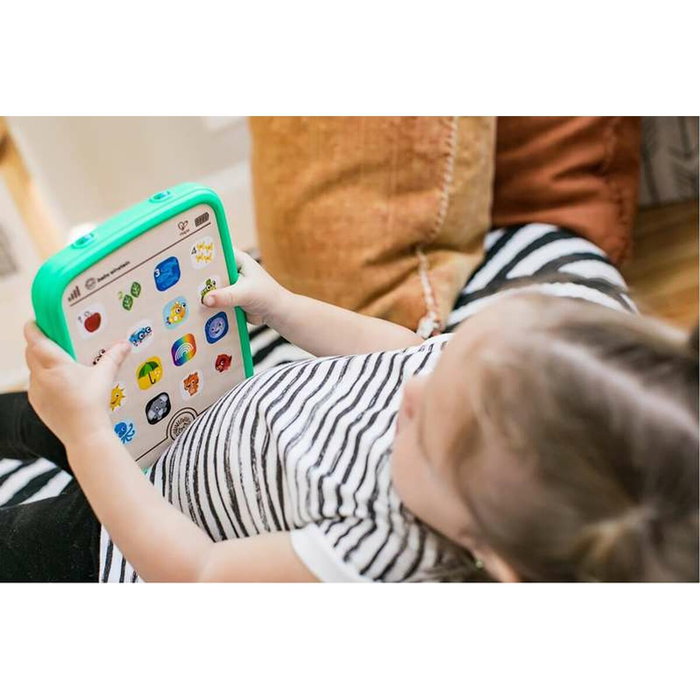 Hape Tablet de madera Magic Touch Curiosity