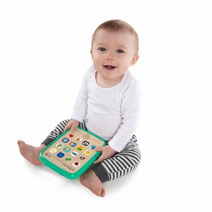 Hape Tablet de madera Magic Touch Curiosity