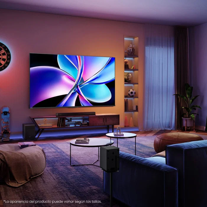 Hisense 65E7Q PRO 65 pulgadas 4K QLED Pro Smart TV Negro