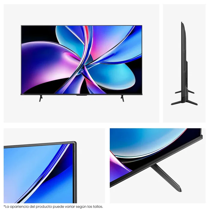 Hisense 65E7Q PRO 65 pulgadas 4K QLED Pro Smart TV Negro