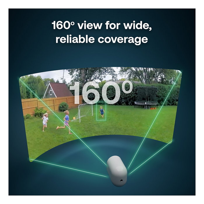 ARLO Pro 6 - Pack de 2 Cámaras de Seguridad Exterior 2K/4MP Inalámbricas con Visión Nocturna, WiFi, Alexa, Google Assistant, IP65, VMC4270P