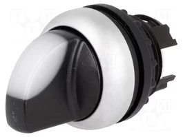 Eaton M22-WRLK-W Interruptor de palanca acodillada de 2 posiciones blanco