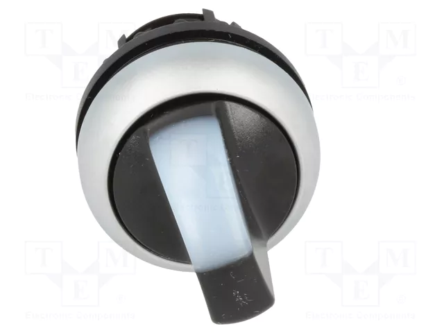 Eaton M22-WRLK-W Interruptor de palanca acodillada de 2 posiciones blanco Eaton M22-WRLK-W Interruptor de palanca acodillada de 2 posiciones blanco