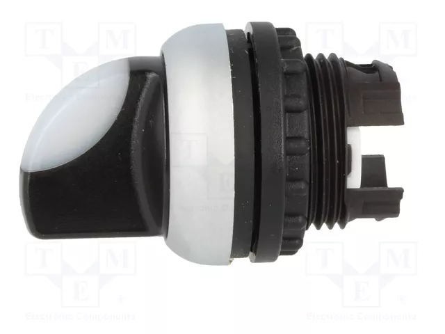 Eaton M22-WRLK-W Interruptor de palanca acodillada de 2 posiciones blanco Eaton M22-WRLK-W Interruptor de palanca acodillada de 2 posiciones blanco