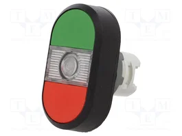 ABB Interruptor Doble 22mm Rojo/Verde MLB-1