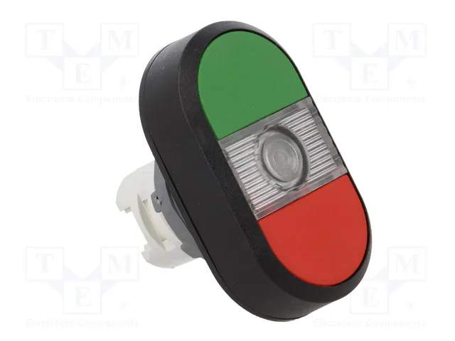 ABB Interruptor Doble 22mm Rojo/Verde MLB-1 ABB Interruptor Doble 22mm Rojo/Verde MLB-1