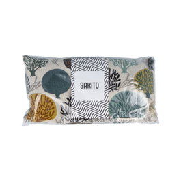 SAKITO Saco Térmico Estándar de Semillas de Trigo y Lavanda 26x13 cm