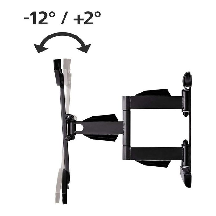 Hama Soporte Mural de Doble Brazo Articulado para TV de 37 a 75 Pulgadas