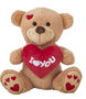 Creaciones Llopis Peluche Oso con Corazón Love Huellas 55cm