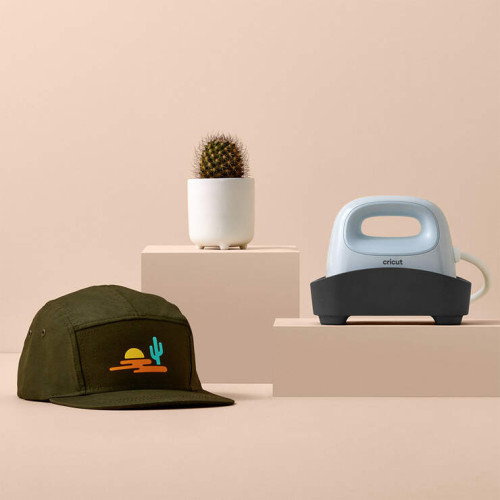 Cricut Hat Press 127 x 76 mm 205 °C Azul