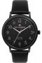 Ben Sherman WBS113BB con correa de cuero negra