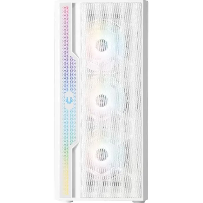 Bitfenix BIT4712883219047 Caja PC Apollo ARGB Semitorre Formato ATX Blanco Sin Fuente de Alimentación