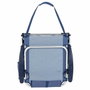 Silla de Playa Aktive Azul oscuro 51 x 45 x 76 cm Playa