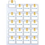 Herma Fundas para Diapositivas 5x5 Claro/Mate