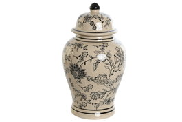 DKD Home Decor Tibor Gres Blanco 13x13x23 cm