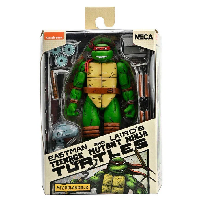 NECA Michelangelo Scale Action Figure 18 cm Mirage Comics