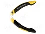 WIHA Alicate semiredondo acodado ESD Professional ESD 120 mm