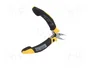 WIHA Alicate semiredondo acodado ESD Professional ESD 120 mm