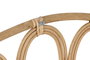 DKD Home Decor Cabecero de Cama de Bambú y Ratán Natural