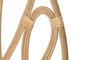 DKD Home Decor Cabecero de Cama de Bambú y Ratán Natural