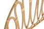 DKD Home Decor Cabecero de Cama de Bambú y Ratán Natural