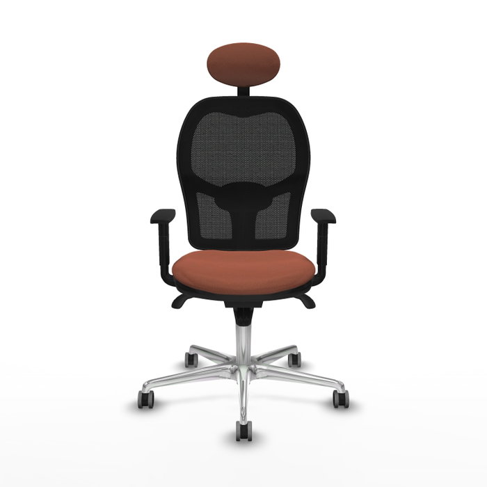 PIQUERAS Y CRESPO Silla de oficina Jorquera Marrón y Negro PIQUERAS Y CRESPO Silla de oficina Jorquera Marrón y Negro