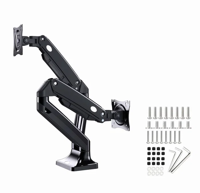 Gembird MA-DA2-03 Soporte de Escritorio para 2 Monitores 17-35'' Negro Gembird MA-DA2-03 Soporte de Escritorio para 2 Monitores 17-35'' Negro