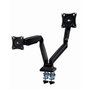 GEMBIRD MA-DA2-03 Soporte de Escritorio para Doble Monitor Negro