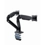 GEMBIRD MA-DA2-03 Soporte de Escritorio para Doble Monitor Negro